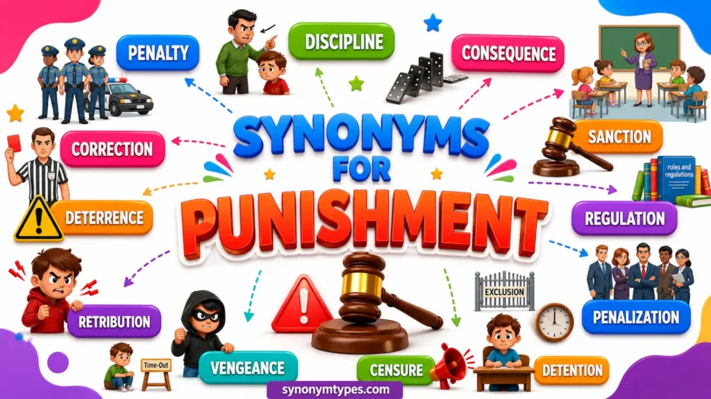 Other Words for Punishment: 40 Similar Terms and Their Meanings
