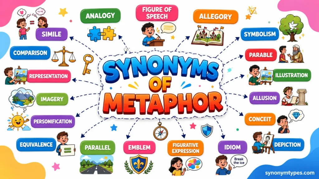 Synonyms of Metaphor: 40 Words to Describe Figurative Language
