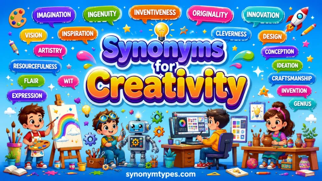 Synonym for Creativity: 40 Words to Express Original Ideas