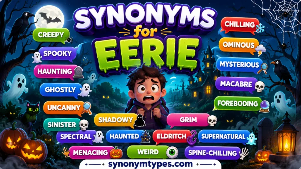 Synonyms for Eerie That Add Mystery to Every Sentence