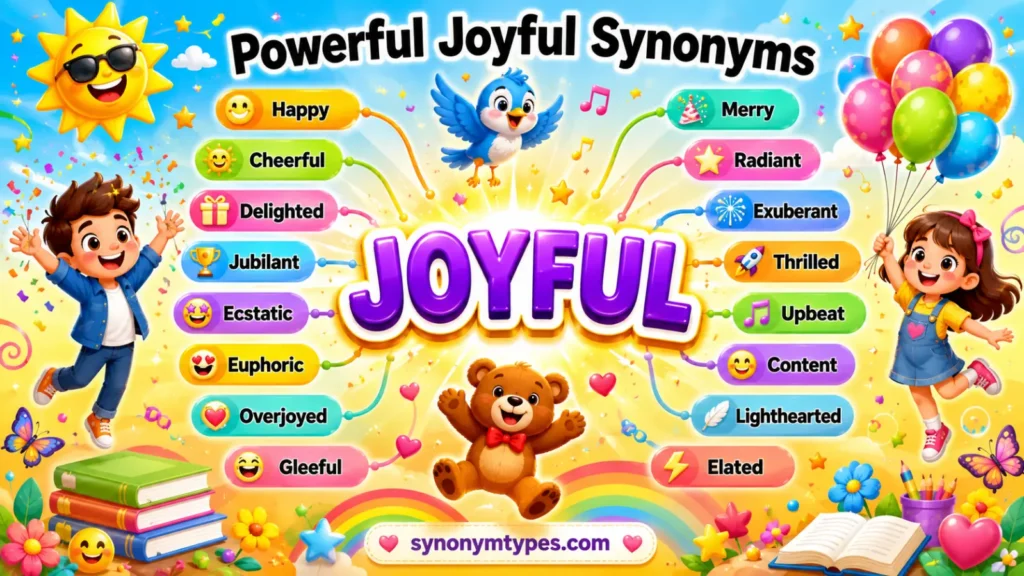 Joyful Synonyms: 40 Powerful Words to Express Happiness