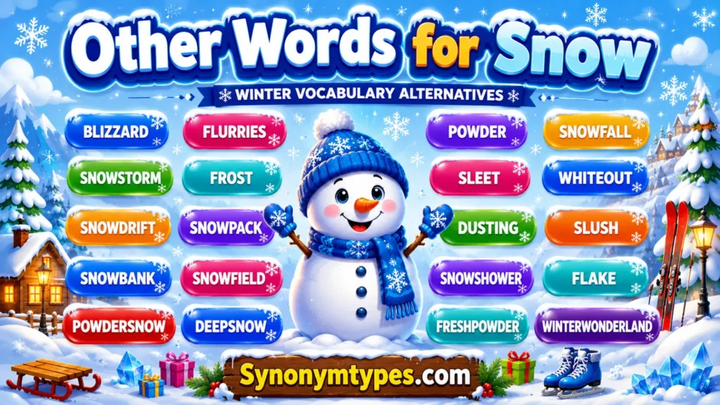 Other Words for Snow: 40 Powerful Alternatives for Bloggers