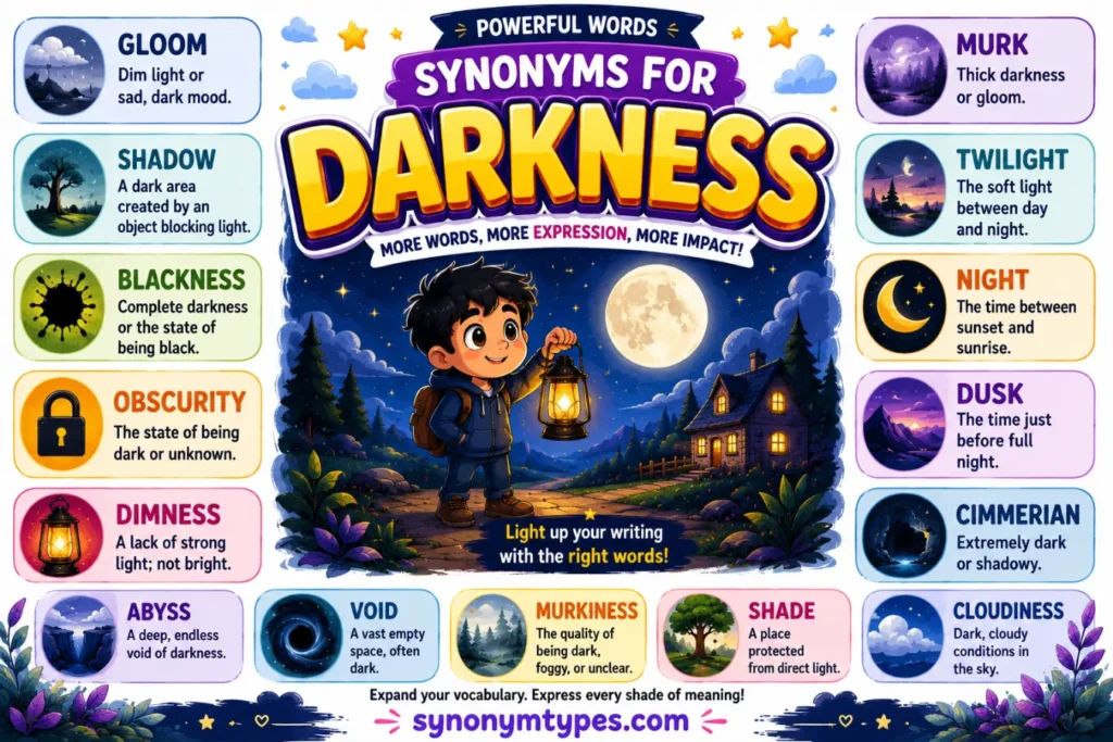 Synonyms for Darkness: 40 Powerful Words to Know