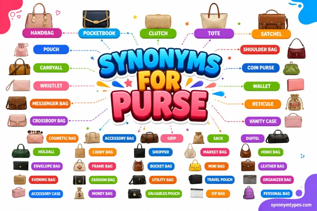 Best Purse Synonym List: 40 Powerful Alternatives