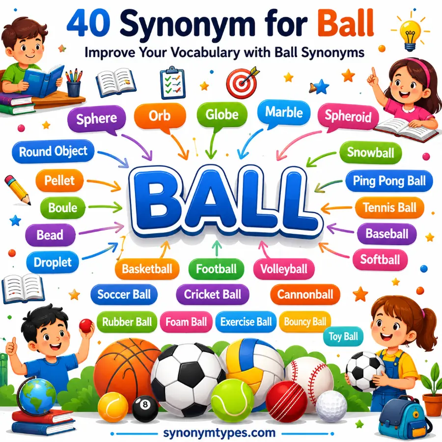 Synonym for Ball: 40 Words for Round Objects