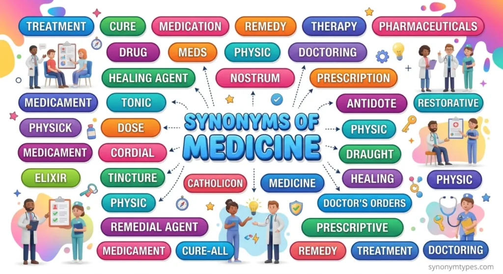 Synonyms for Medicine: 40 Useful Words & Examples