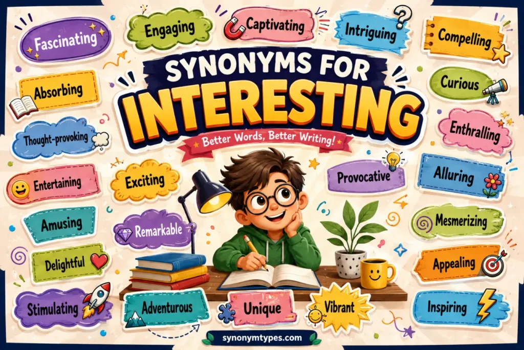 Synonyms for Interesting: 40 Words to Enhance Your Vocabulary