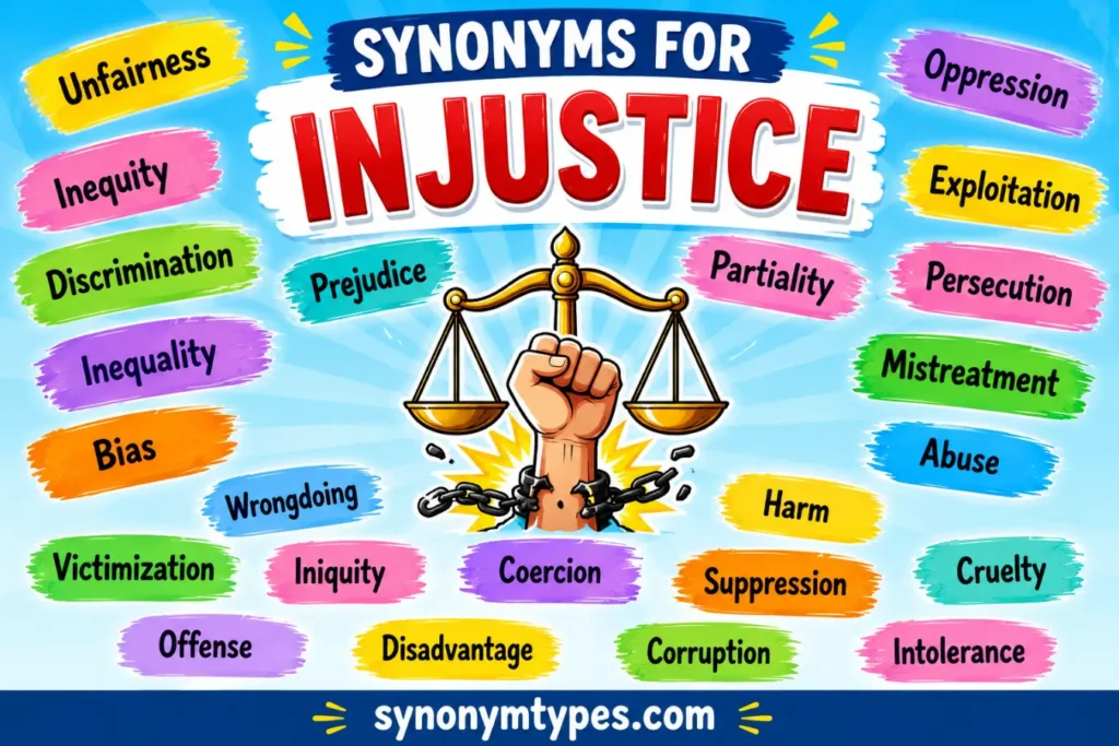 Injustice Synonyms: 40 Alternatives for Unfairness