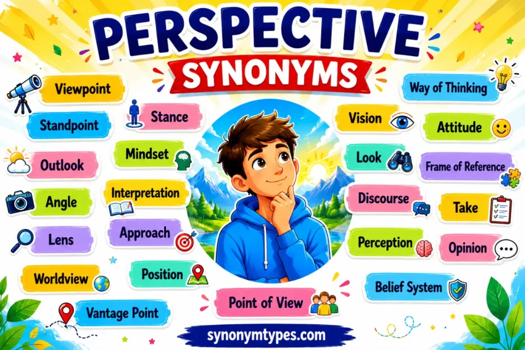 Perspective Synonyms: 40 Alternatives for Viewpoint