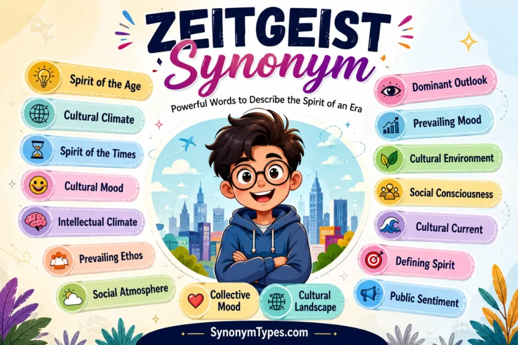 Zeitgeist Synonym: 40 Powerful Words for Cultural Trends