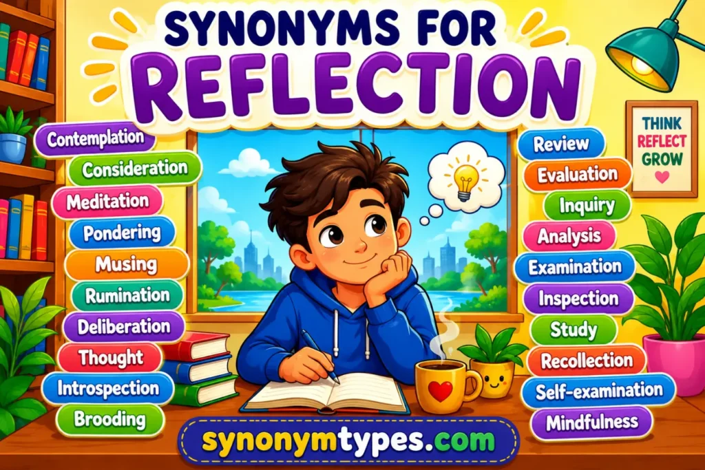 Synonym for Reflection: 40 Clear and Creative Alternatives