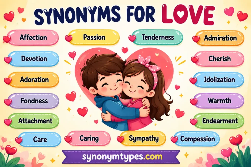 Synonyms for Love: 40 Powerful Words for Every Feeling