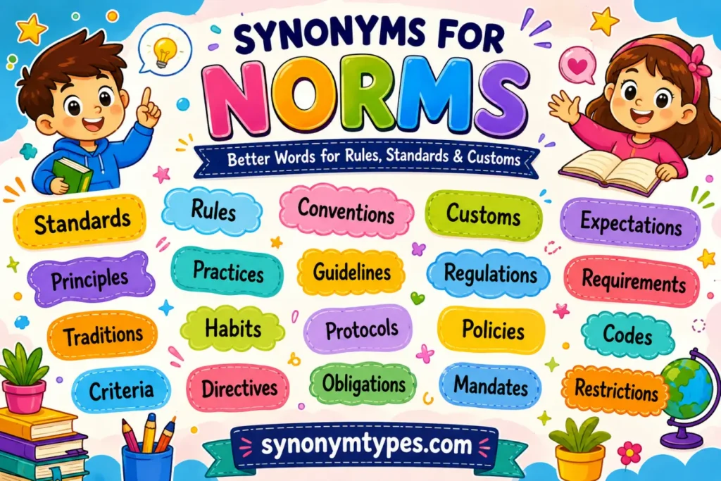 Norms Synonym: 40 Powerful Words and Their Meanings