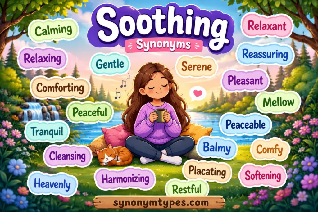 Soothing Synonyms: 40 Powerful Words for Peace