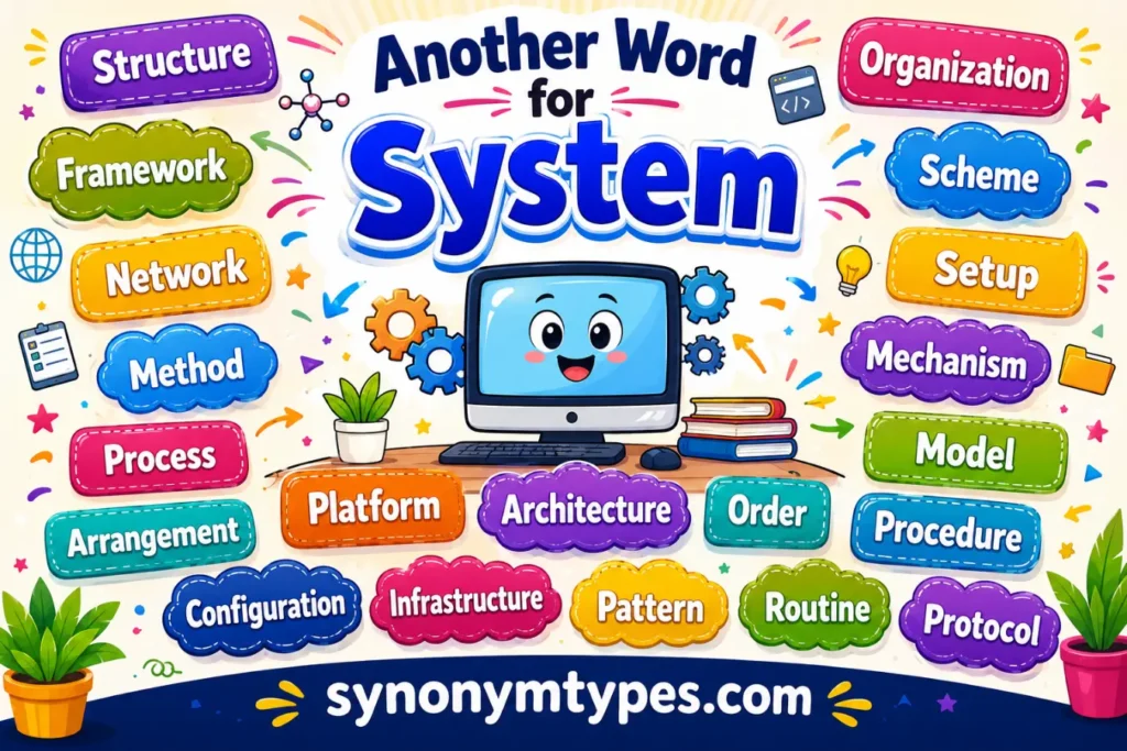 Another Word for System: 40 Similar Words With Examples