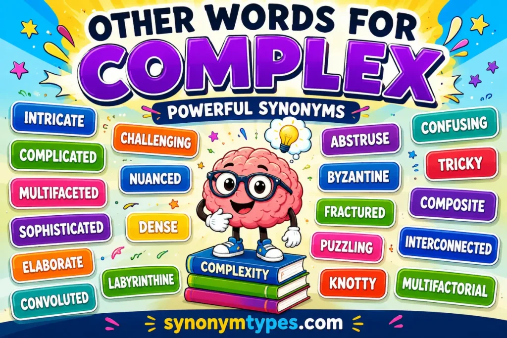 Other Words for Complex: 40 Smart Synonyms and Alternatives