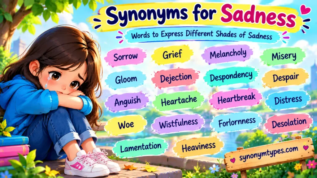 Synonyms for Sadness: 40 Powerful Words and Meanings