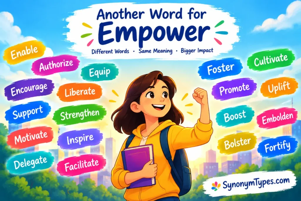 Another Word for Empower: 40 Similar Words