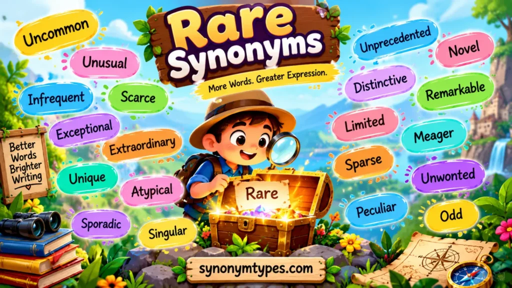 Rare Synonyms: 40 Alternatives for Uncommon Things
