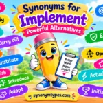 Synonyms for Implement: 40 Formal and Common Alternatives