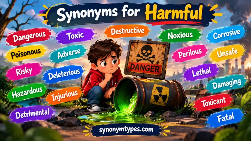 Another Word for Harmful: 40 Useful Alternatives