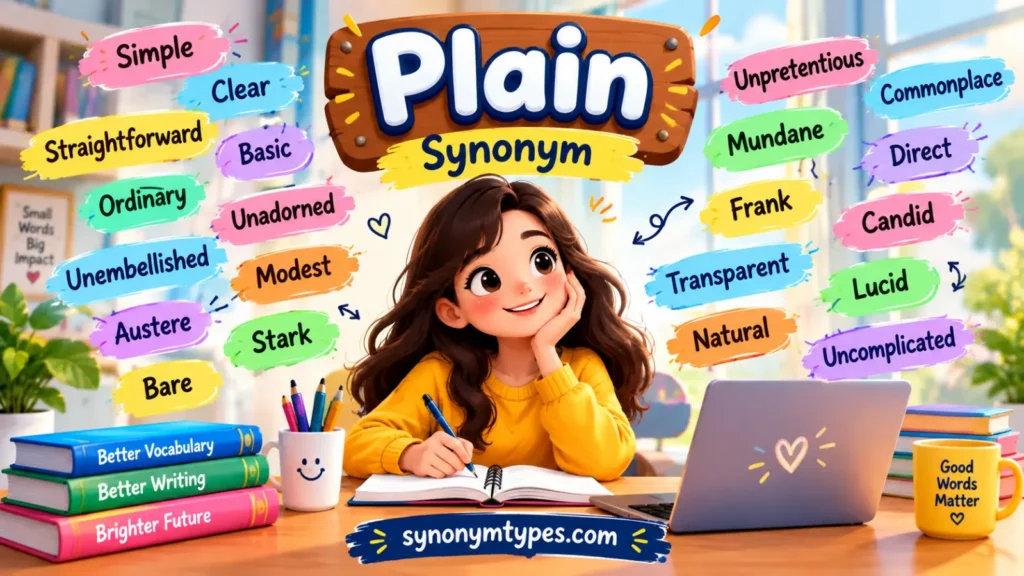 Plain Synonym: 40 Similar Words You Should Know