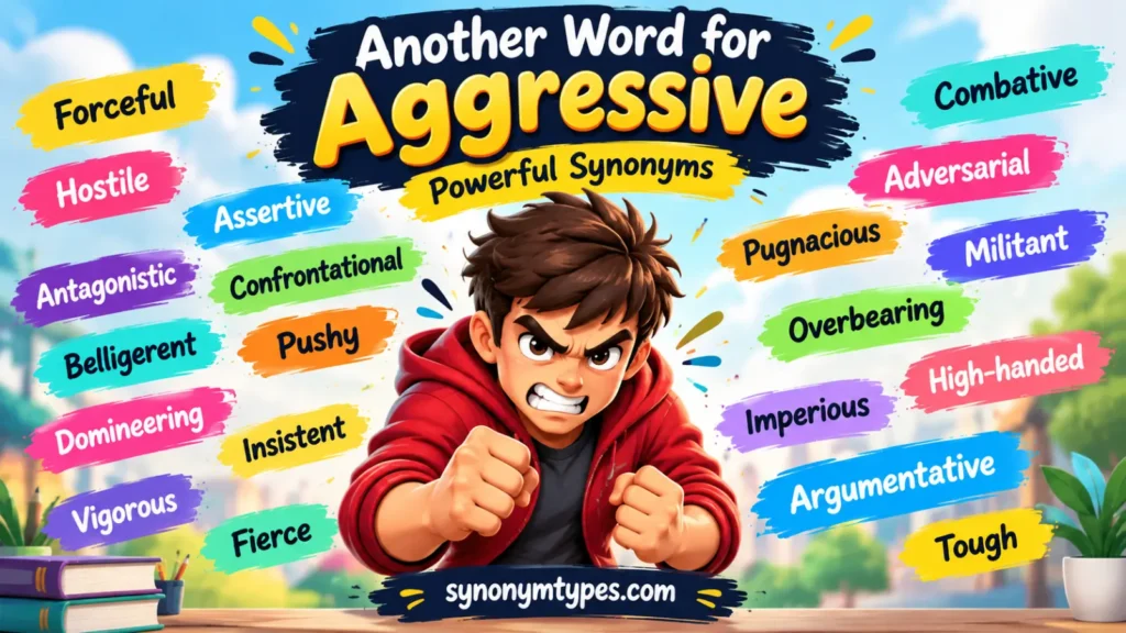 Another Word for Aggressive: 40 Powerful Synonyms