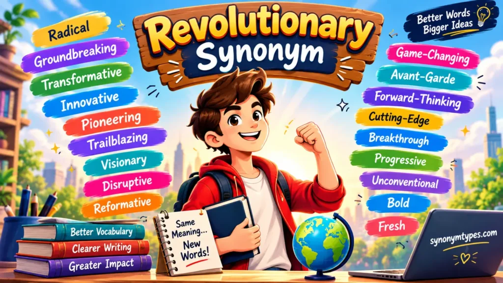 Revolutionary Synonym: 40 Powerful Similar Words