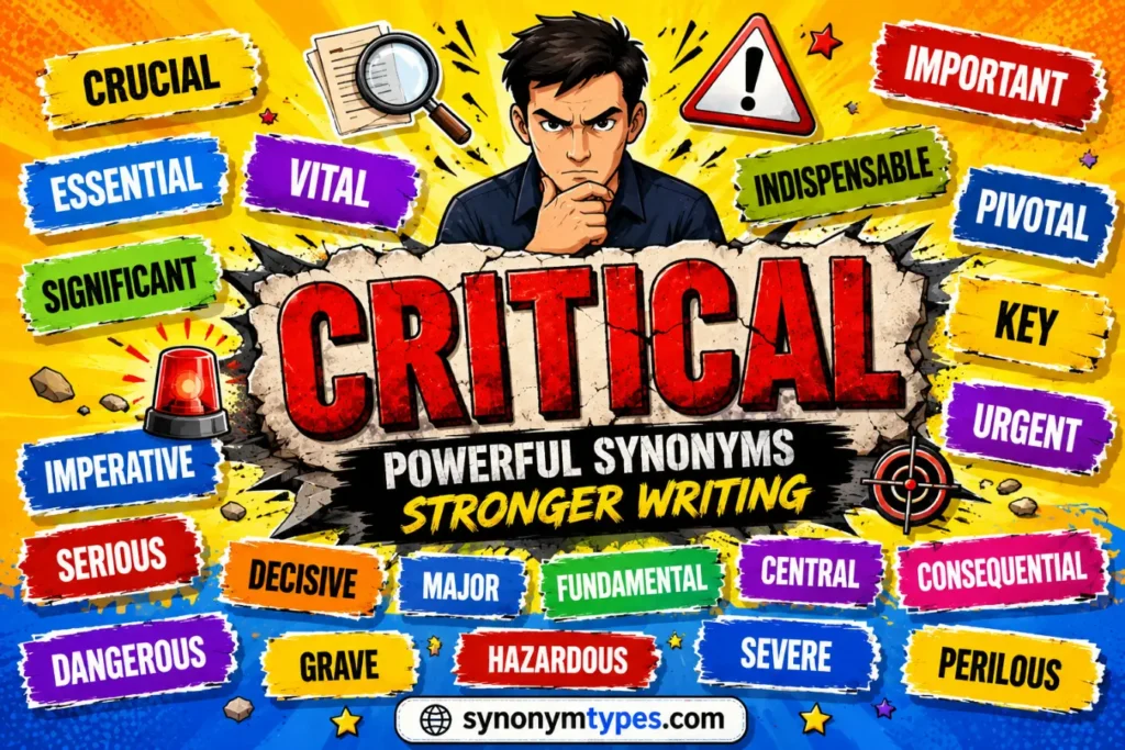 Critical Synonyms: 40 Powerful Words for Writers