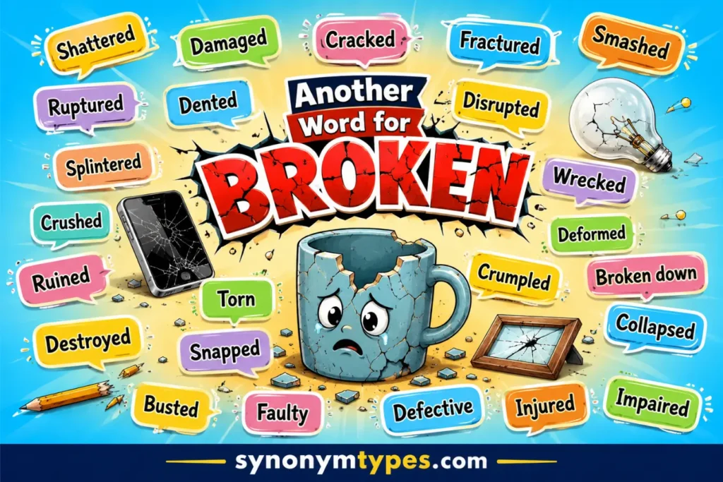 Another Word for Broken: 40 Alternatives for Every Context