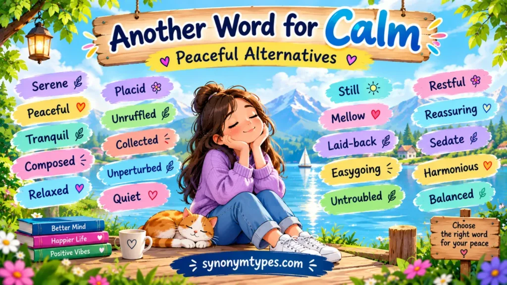 Another Word for Calm: 40 Peaceful Alternatives