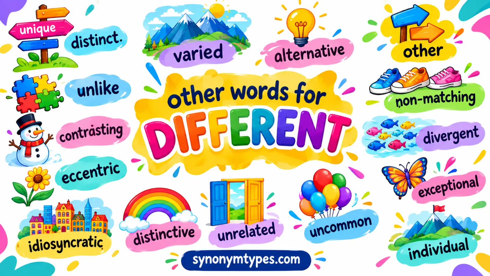 Other Words for Different: 40 Powerful Alternatives to Use