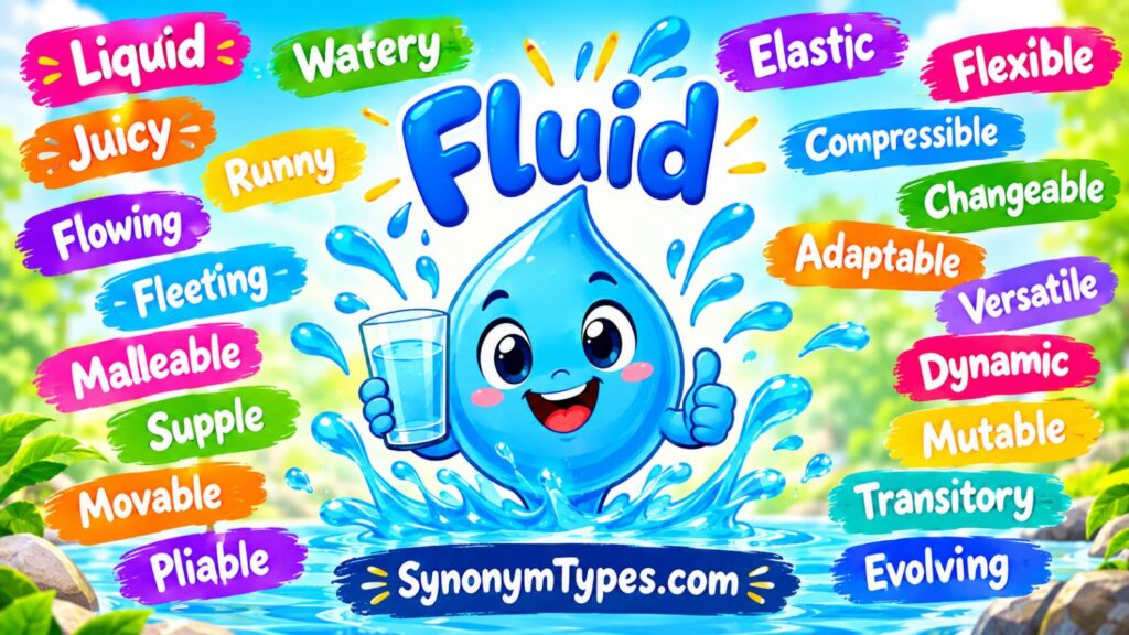 Fluid Synonym: 40 Useful Alternatives for Better Writing
