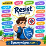 Resist Synonym: 40 Alternatives for Better Writing