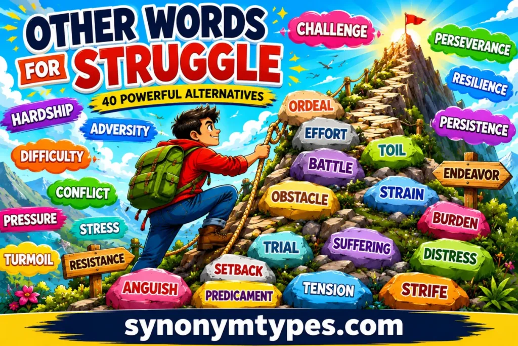 Other Words for Struggle: 40 Strong Alternatives