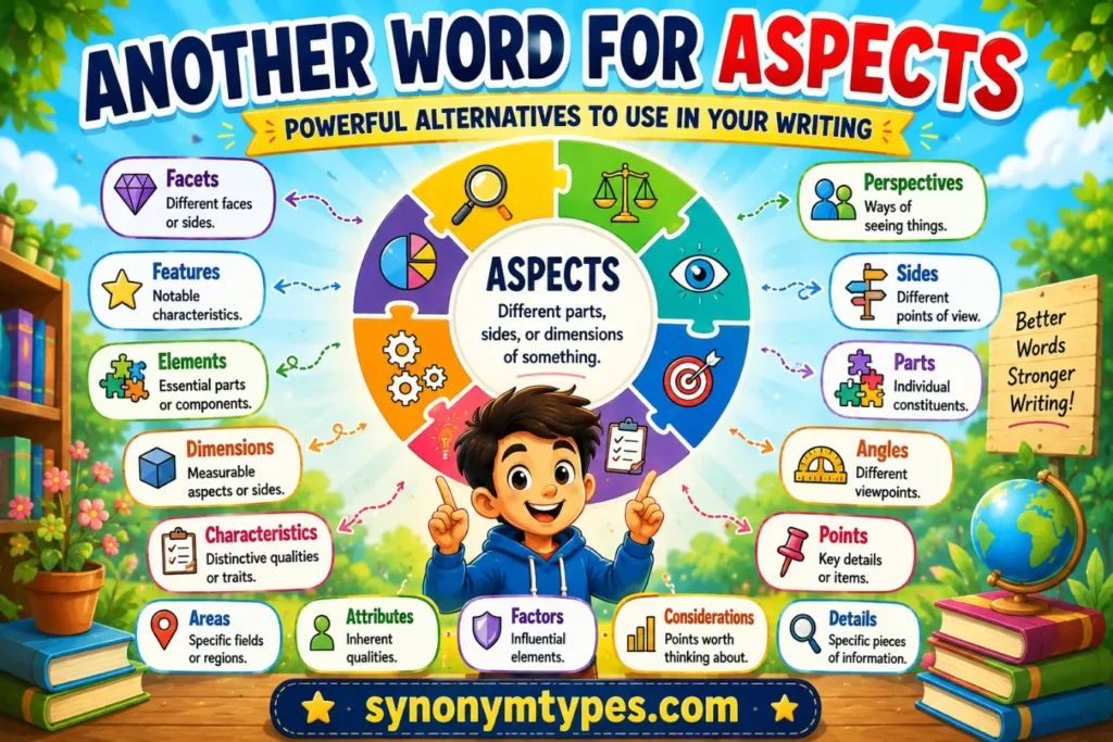 Another Word for Aspects: 40 Best Synonyms