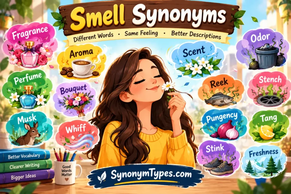 Smell Synonyms: 40 Strong, Pleasant, and Descriptive Words