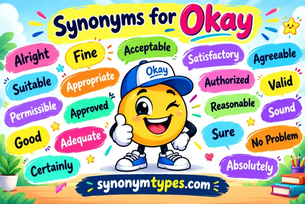 Another Word for Okay: 40 Useful Synonyms and Alternatives