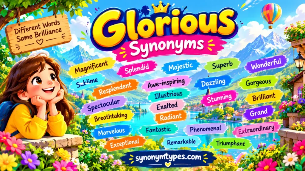Glorious Synonym: 40 Beautiful and Powerful Alternatives
